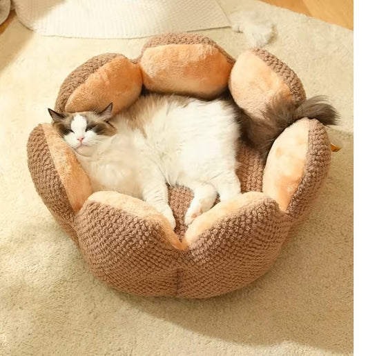 Casetta per animali di lusso - Lettino per gatti caldo e confortevole invernale