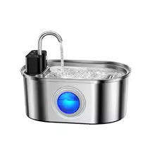 Fontana automatica per gatti in acciaio inossidabile da 3,2 litri